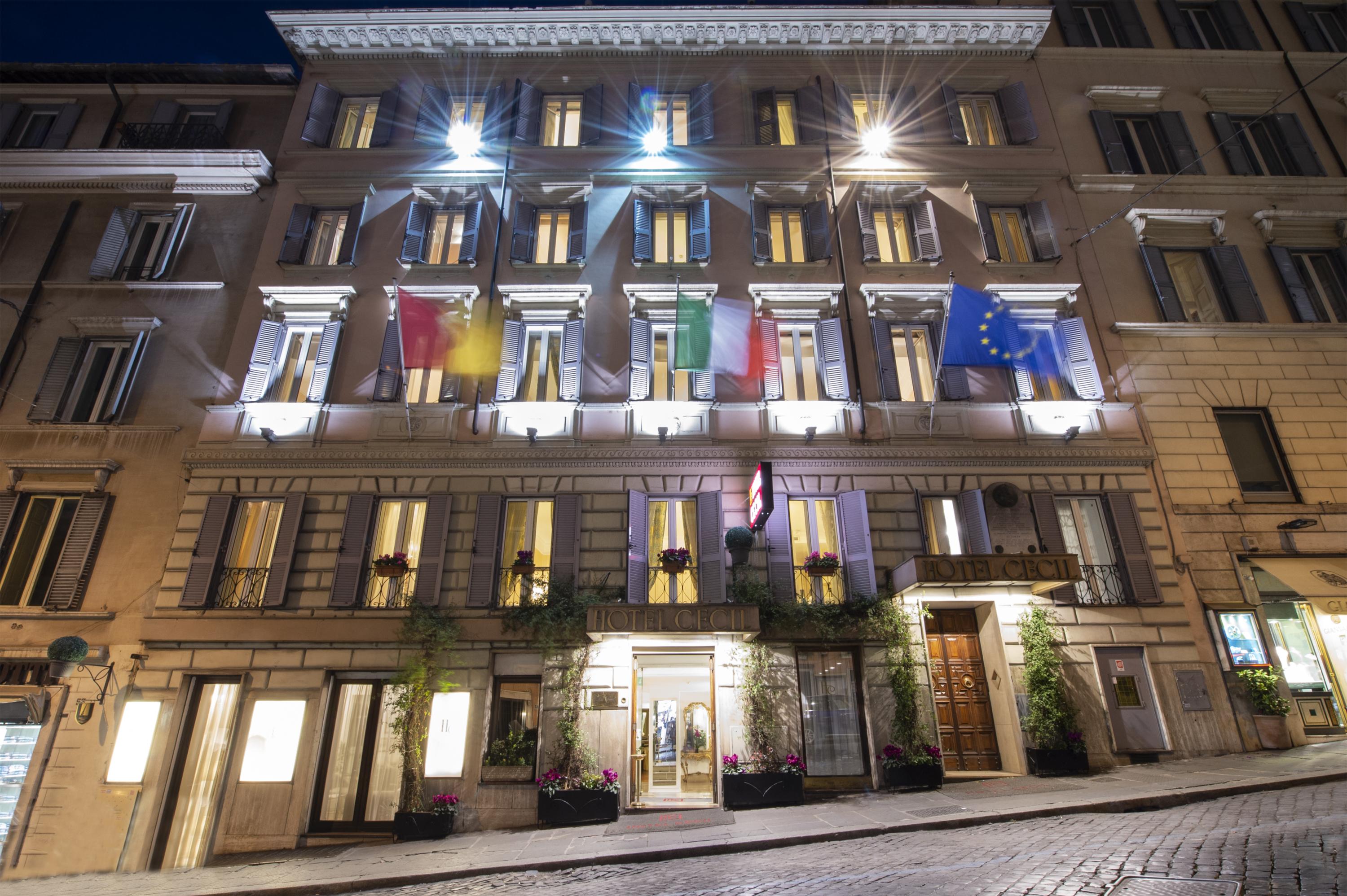 Hotel Cecil Rome Luaran gambar