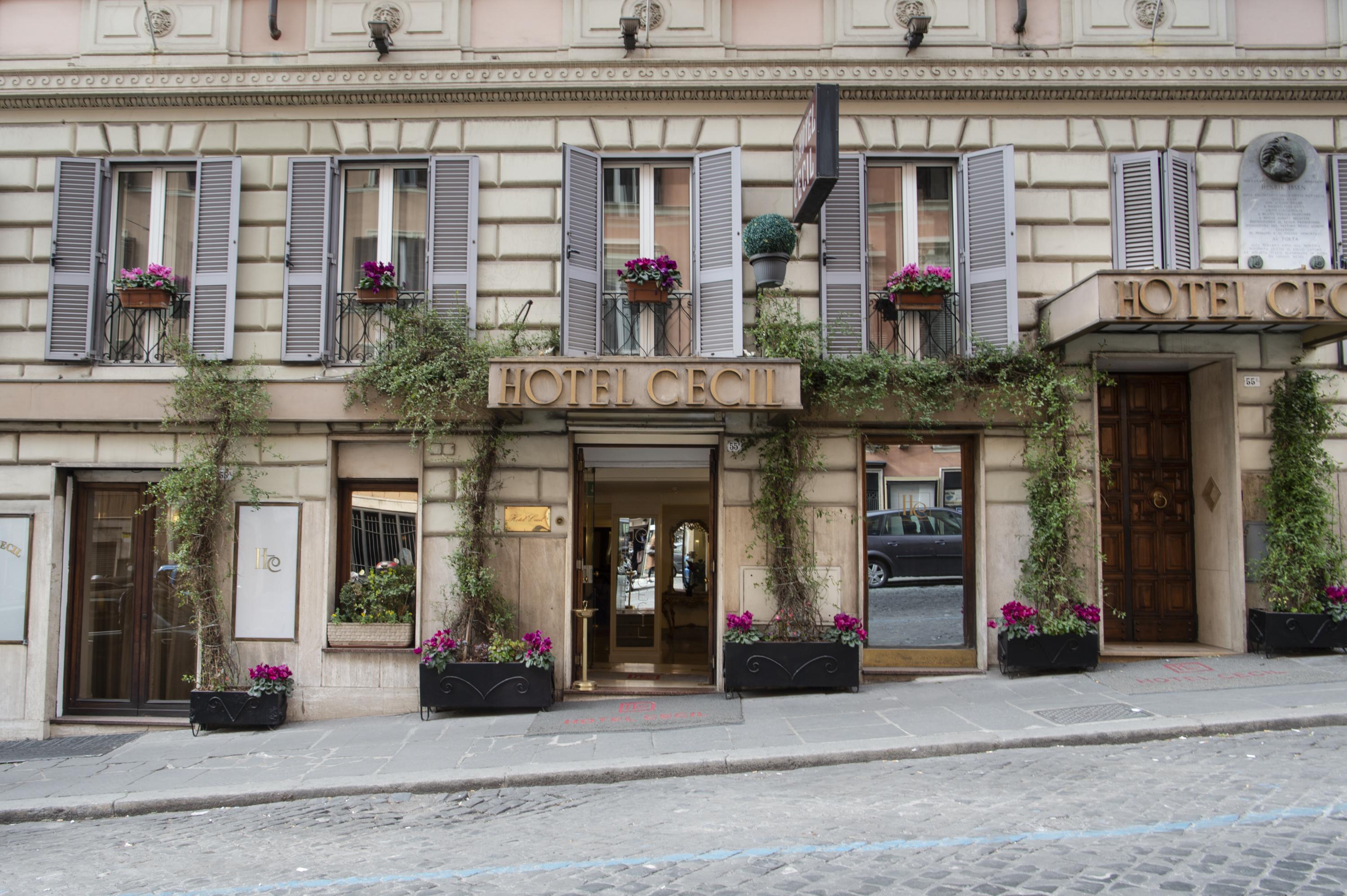 Hotel Cecil Rome Luaran gambar