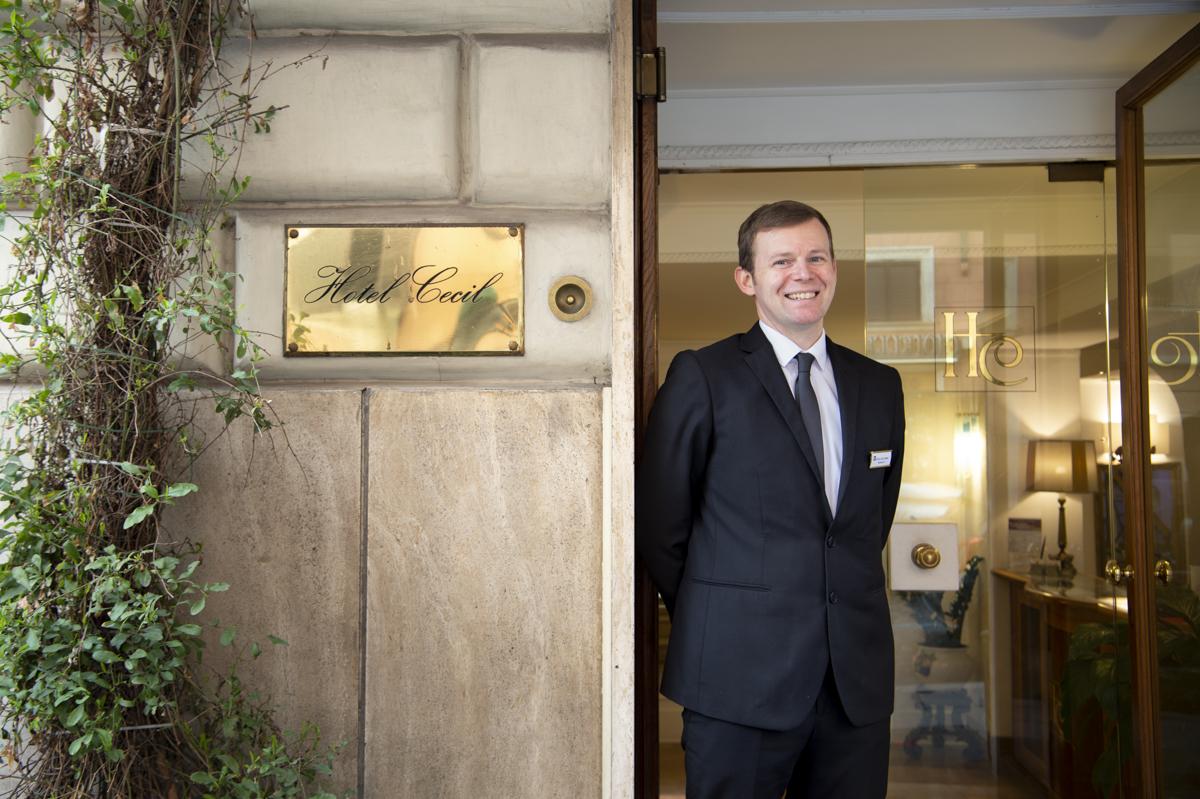 Hotel Cecil Rome Luaran gambar