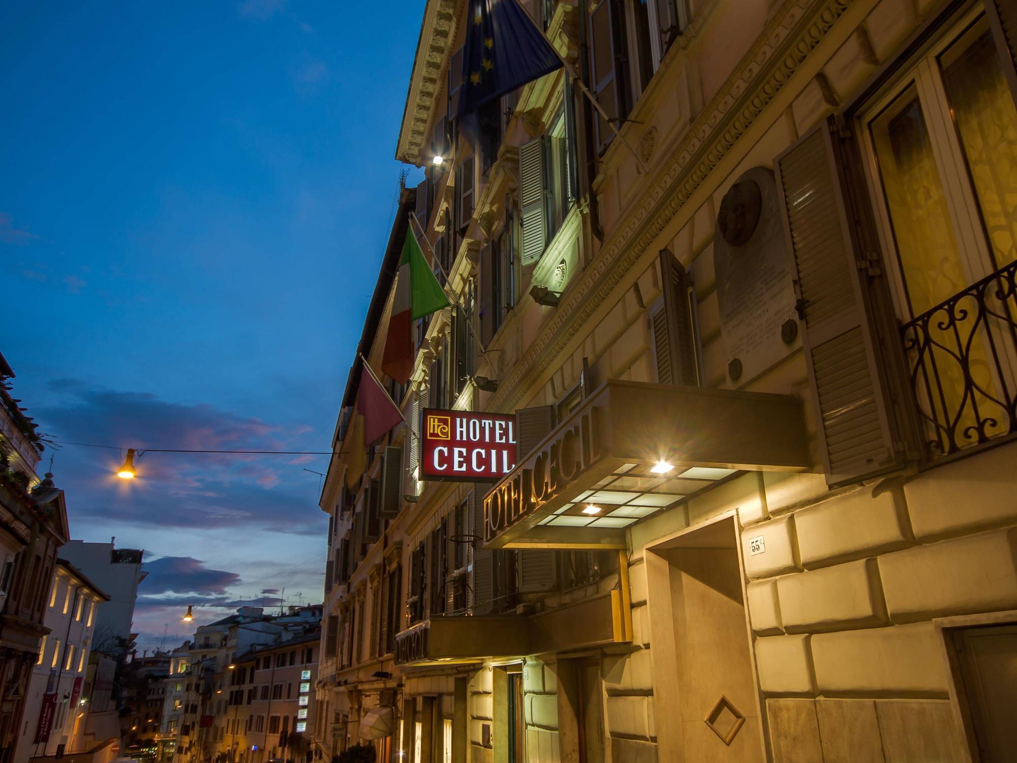 Hotel Cecil Rome Luaran gambar