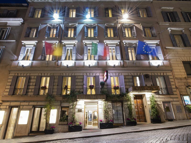Hotel Cecil Rome Luaran gambar
